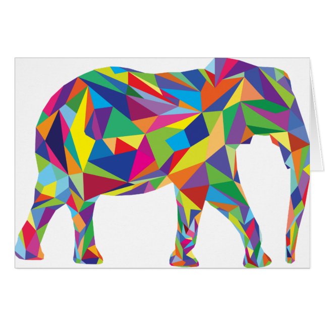 Elephant Mosaic (Front Horizontal)