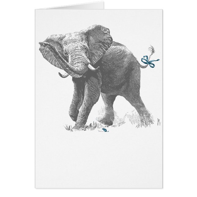 ELEPHANT & MOUSE (BOY) (Front)