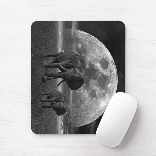 Elephant Mouse Pad (With Mouse)