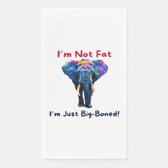 Elephant Napkin (Front)