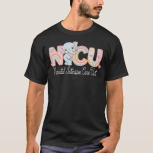 Elephant NICU Nurse Team RN T-Shirt