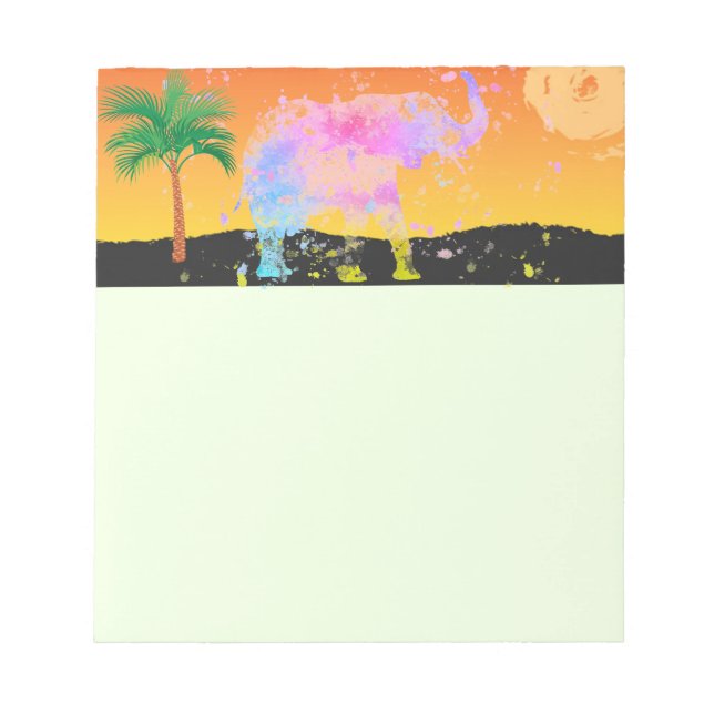 Elephant Notepad (Front)