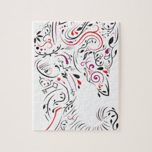 elephant ornate jigsaw puzzle