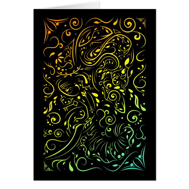 elephant ornate summer fade (Front)