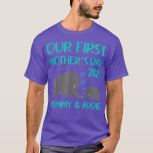 Elephant Our First Mothers Day  T-Shirt