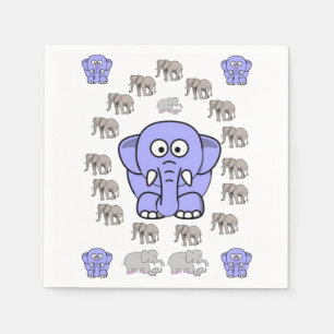 Elephant Paper Napkins