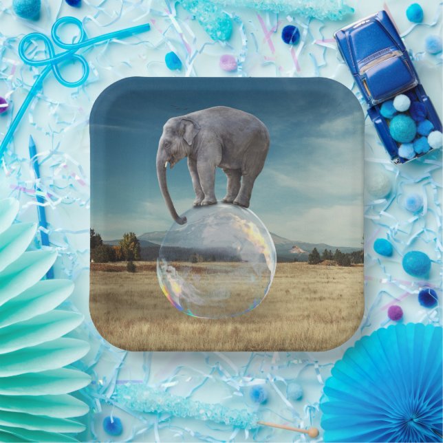 Elephant Paper Plate (Party)
