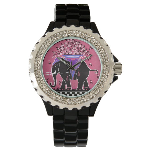 Elephant Parade  in Pink Watch (Front)