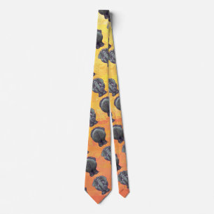 Elephant Patterns Tie