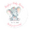 Elephant Personalised Favour Stickers