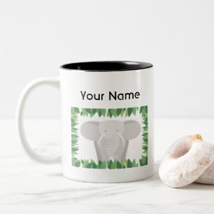 Elephant Personalised Mug