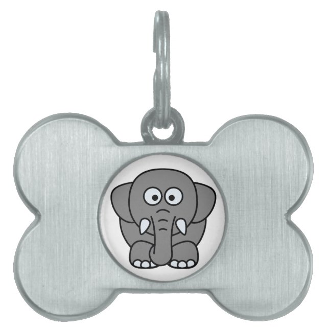 Elephant Pet Tag (Front)