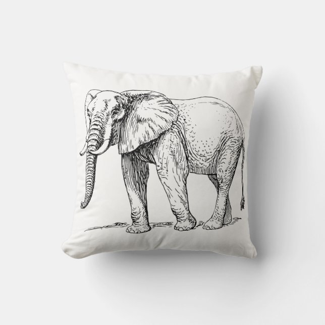 Elephant pillow (Front)