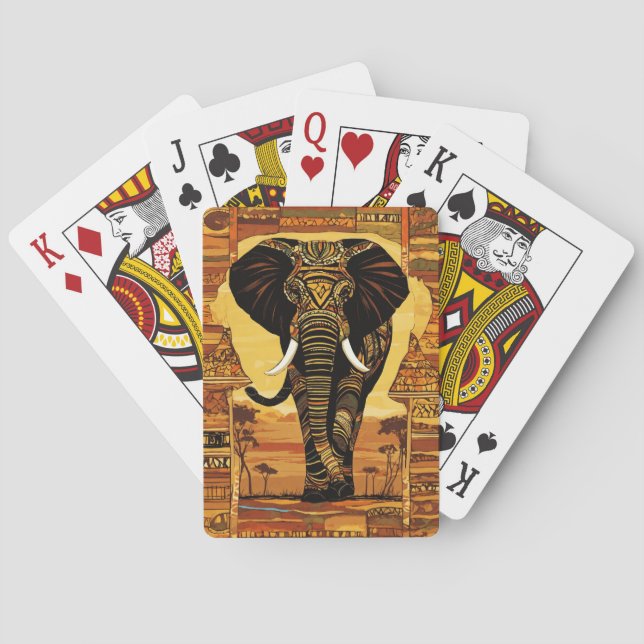 Elephant ~playing cards (Back)