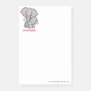 ELEPHANT -Post it Notes