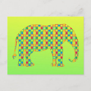 Elephant Postcard