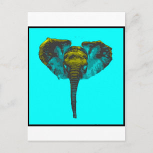 Elephant Postcard