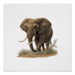 Elephant Poster