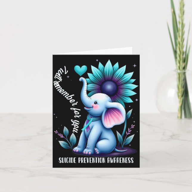 Elephant Prevention Awareness Card (Front)