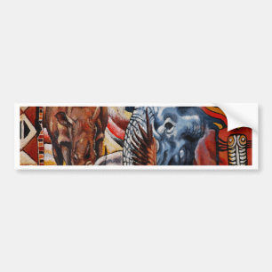 Elephant Pride Bumper Sticker
