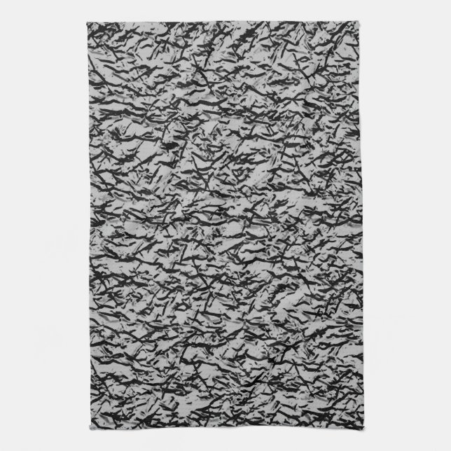 Elephant Print Kitchen Towell Tea Towel (Vertical)