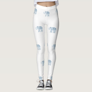 Elephant printed leggings 