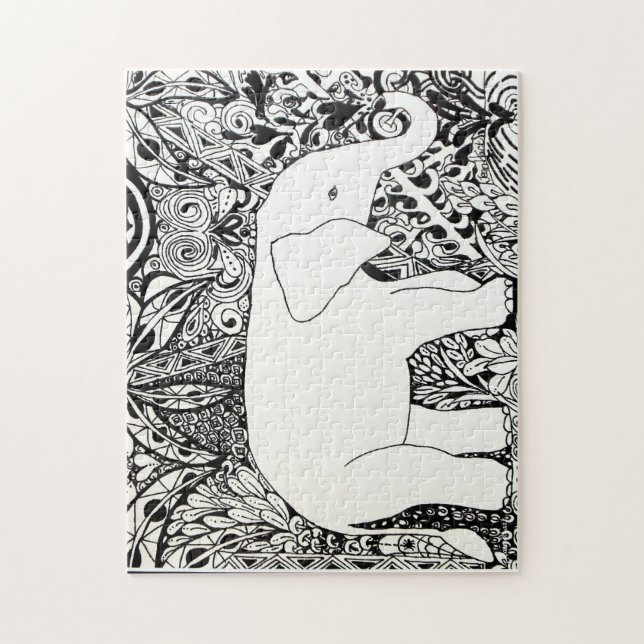 Elephant puzzle (Vertical)