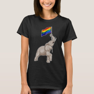 Elephant Rainbow T-Shirt