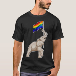Elephant Rainbow T-Shirt