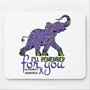 Elephant Remember For You Heimerheimer Heimerheime Mouse Pad