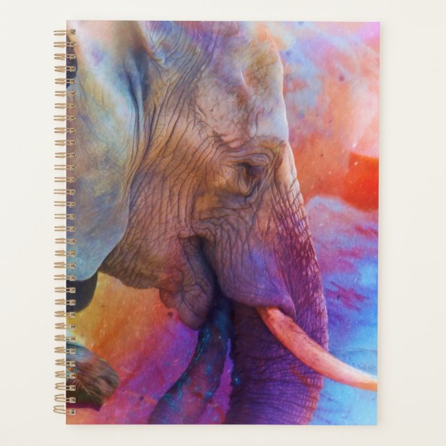 ELEPHANT REMEMBERING SACRED WATERS PLANNER (Front)