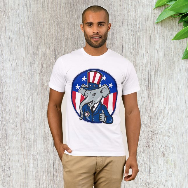 Elephant Republican Mens T-Shirt (Creator Uploaded)