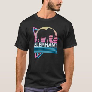 Elephant Retro T-Shirt