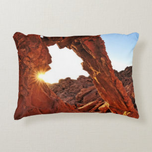 Elephant Rock in the Valley of Fire Decorative Cushion