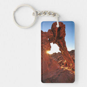 Elephant Rock in the Valley of Fire Key Ring