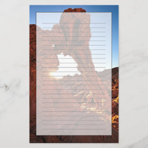 Elephant Rock in the Valley of Fire Stationery