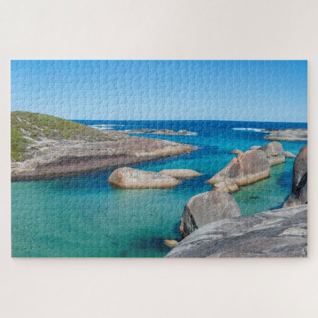 Elephant Rocks Perfect Paradise Beach, 1014 pieces Jigsaw Puzzle (Horizontal)