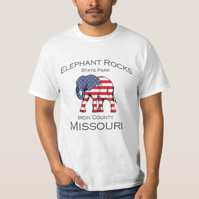 Elephant Rocks State Park T-Shirt (Front)