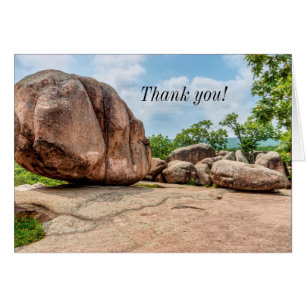 Elephant Rocks State Park Thank You Card