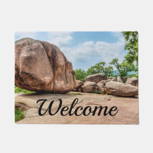 Elephant Rocks State Park Welcome Doormat