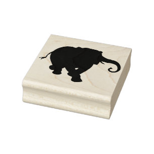 Elephant Rubber Stamp