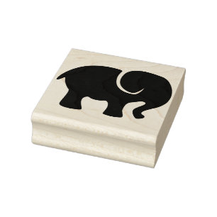 Elephant Rubber Stamp