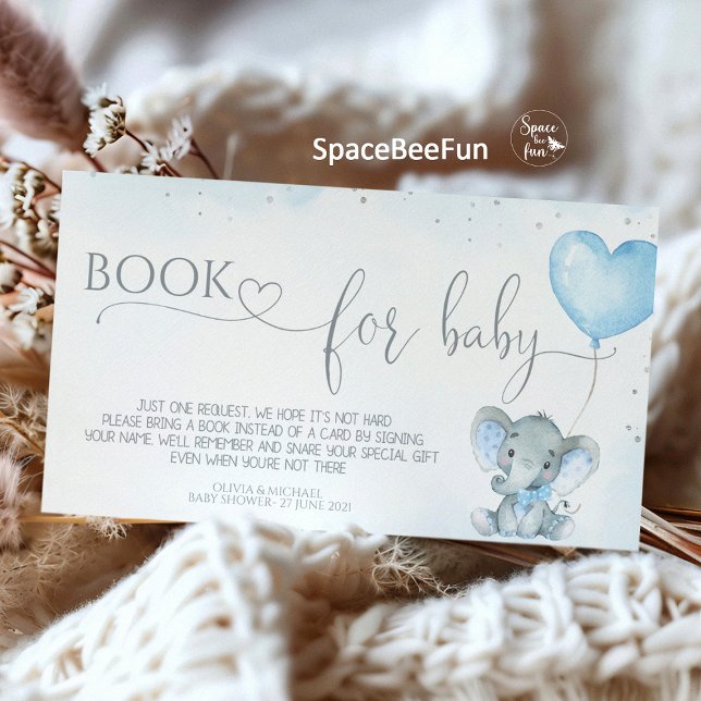 Elephant Safari Baby shower  Enclosure Card (Elephant safari baby shower enclosure card, safari baby shower book for baby, diaper raffle card saf)