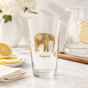 Elephant Safari Beauty Glass