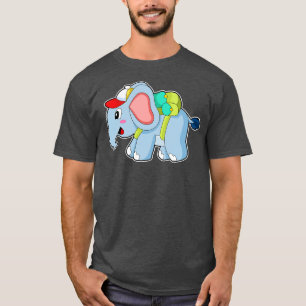 Elephant School Backpack T-Shirt