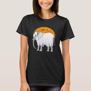 Elephant Sheet Ghost Halloween Costume Elephant T-Shirt