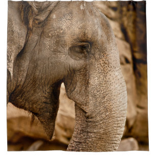 ELEPHANT SHOWER CURTAIN