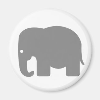 Elephant Silhouette Magnet