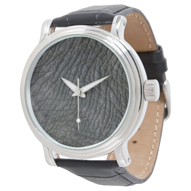 Elephant Skin Abstract Watch (Angled)
