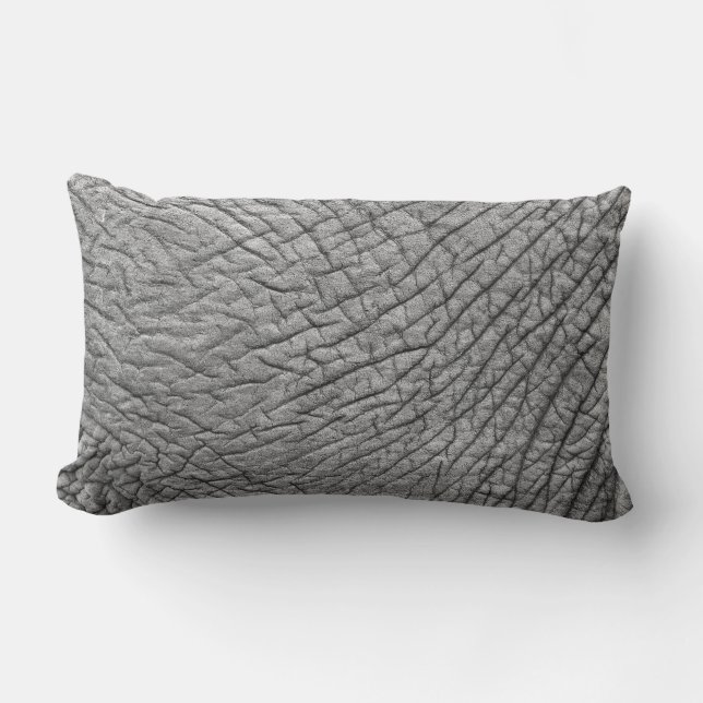 Elephant skin lumbar cushion (Front)